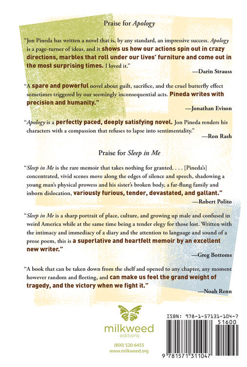 Apology (back cover) Apology (back cover)